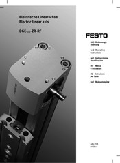 Festo DGE-40-ZR-RF Instrucciones De Utilizacion