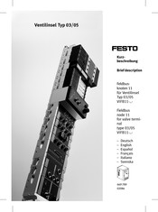 Festo VIFB11 - 03/05 Manual De Instrucciones