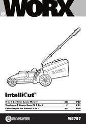 Worx Intellicut WG787 Manual De Instrucciones