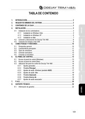 Hercules DEEJAY TRIM 4&6 Manual De Instrucciones