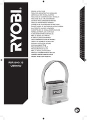 Ryobi RBR180013S Traducción De Las Instrucciones Originales