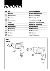 Makita 6407 Manual De Instrucciones