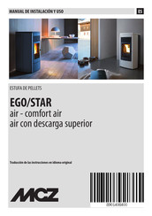 MCZ EGO comfort air Manual De Instalacion Y Uso