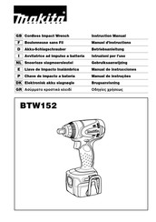 Makita BTW152 Manual De Instrucciones