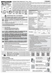 Perry Electric 1IO0057WFF Manual De Instrucciones