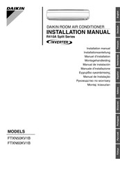 Daikin FTXN50KV1B Manual De Instalación