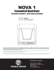 World Dryer 0830 Manual De Instrucciones