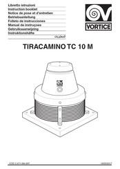 Vortice TIRACAMINO TC 10 M Folleto De Instrucciones