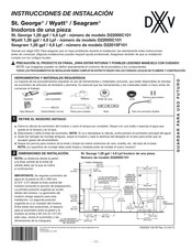 DXV Wyatt D22005C101 Instrucciones De Instalación