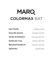Marq COLORMAX BAT Guia Del Usuario