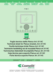 Comelit FT SBC 11 Manual De Instrucciones