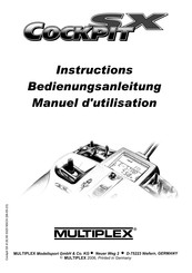 Multiplex Cockpit SX Manual De Instrucciones