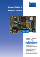 WEG EtherNet/IP Fieldbus Guia De Instalacion