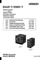 Omron E5AR-T Manual De Instrucciones