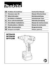 Makita DFT041R Manual De Instrucciones