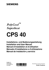 Siemens PolyCool CPS 40 Manual De Instalación Y Servicio