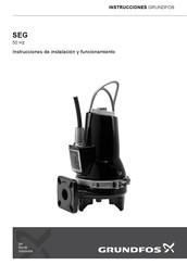 Grundfos SEG Instrucciones De Instalación Y Funcionamiento