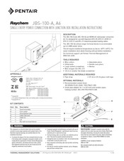 Pentair Raychem JBS-100-A Instrucciones De Instalación