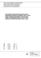 Hobart COMBI 6 GN1/1 Instalacion, Uso Y Mantenimiento