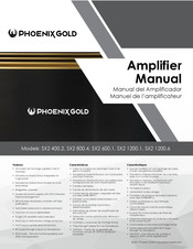 Phoenix Gold SX2 800.4 Manual De Instrucciones