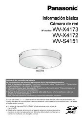 Panasonic WV-X4172 Manual De Instrucciones