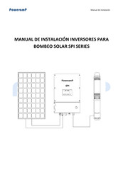 Poweramp SPI 5500T Manual De Instalación