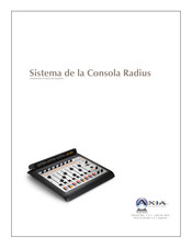 Axia Radius Manual De Instrucciones