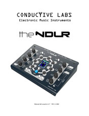 Conductive Labs THE NDLR Manual Del Usuario