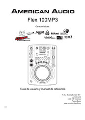 American Audio Flex 100MP3 Guía De Usuario Y Manual De Referencia