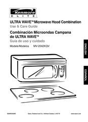 Kenmore Elite ULTRA WAVE MV-2042KQV Guía De Uso Y Cuidado