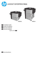 HP LASERJET ENTERPRISE M806x+ Guia De Instalacion