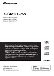 Pioneer X-SMC1-K Manual De Instrucciones