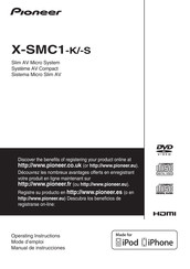 Pioneer X-SMC1-S Manual De Instrucciones