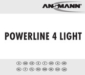 ANSMANN POWERLINE 4 LIGHT Manual De Instrucciones