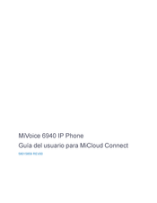 Mitel MiVoice 6940 Guia Del Usuario