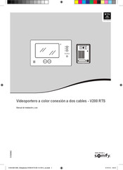 SOMFY V200 RTS Manual De Instalacion Y Uso