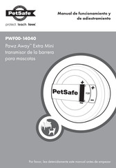 Petsafe Pawz Away Extra Mini Manual De Funcionamiento Y De Adiestramiento