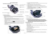 TSC TTP-244 Guía De Instalación Rápida