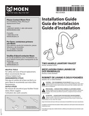 Moen WS84004 Serie Guia De Instalacion