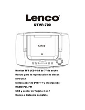 Lenco DTVR-700 Manual Del Usuario