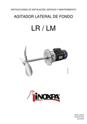 iNOXPA LM Serie Instrucciones De Instalación, Servicio Y Mantenimiento