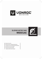 Vonroc MS501AC Manual De Instrucciones