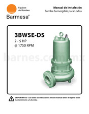 Barmesa Pumps 3BWSE203DS Manual De Instalación