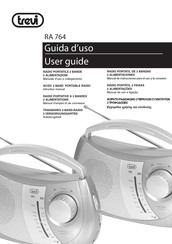 Trevi RA 764 Manual De Instrucciones Para El Uso Y La Conexion