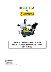 ABRATOOLS BF-85-SCV Manual De Instrucciones