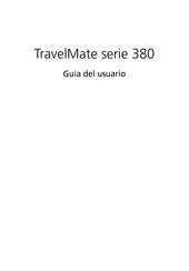 Acer TravelMate 380 Serie Guia Del Usuario