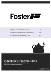 Foster 7334 Manual De Instalacion Y Uso