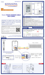 koolnova 100-TCS001 Guía Rápida De Instalación