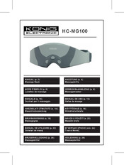 König HC-MG100 Instrucciones De Uso