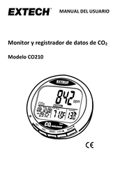 Extech CO210 Manual Del Usuario